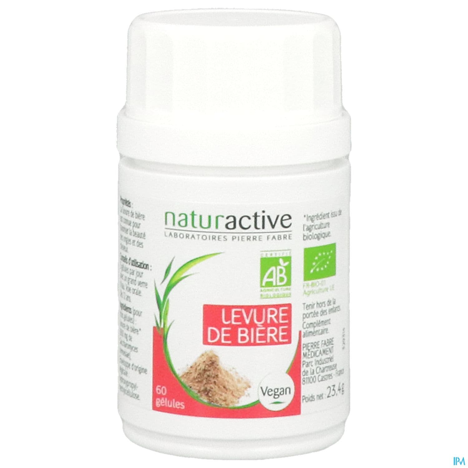 Naturactive Levure De Biere Bio Gelule 60