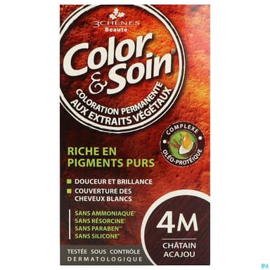 3 CHENES COLOR/SOIN CHAT ACAJOU 4M