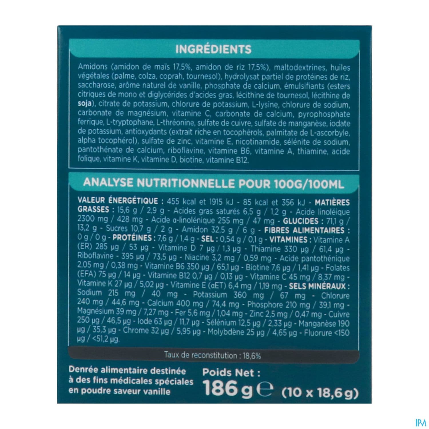 Modilac 1er Dessert Sans Lait Poudre Vanille 6mois Sachet 10