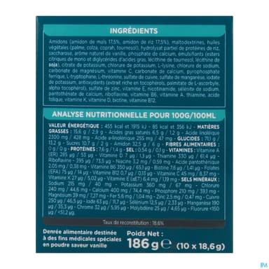 Modilac 1er Dessert Sans Lait Poudre Vanille 6mois Sachet 10