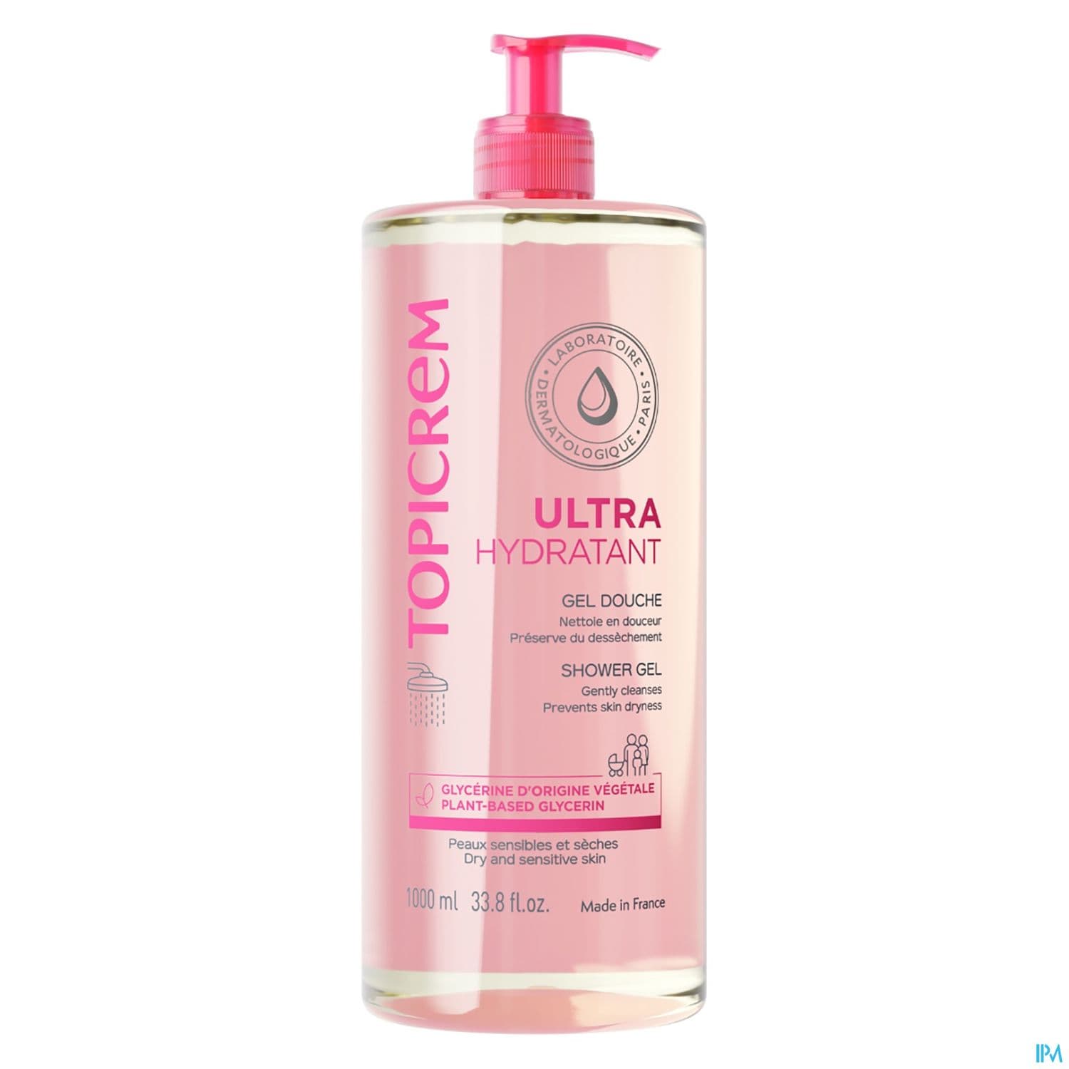 TOPICREM ULT/HYDR GEL DOUCHE 1L — Grande Pharmacie de Grenelle