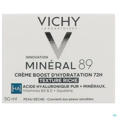 VICHY MINERAL89 CR BOOST RICHE50ML
