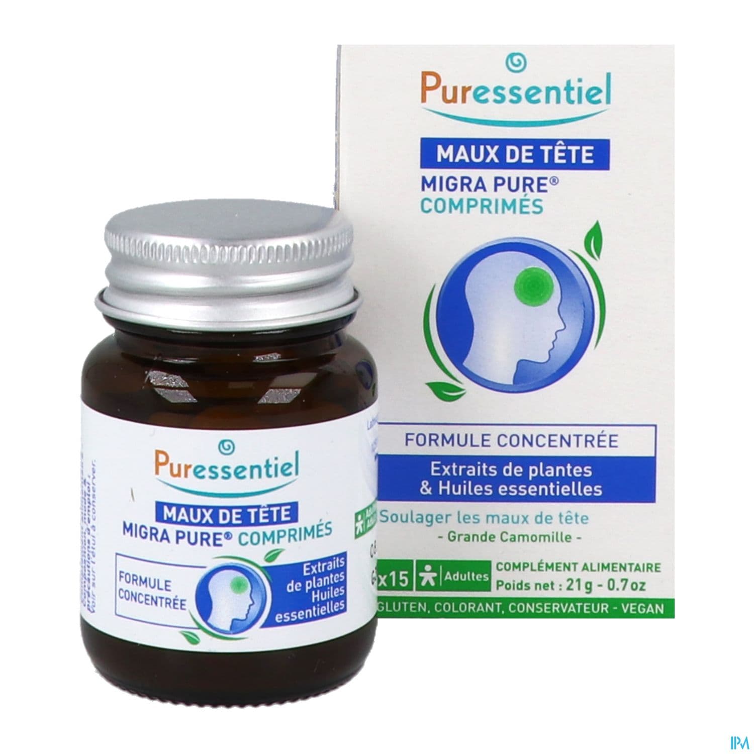 Puressentiel Comprime Migra Pure 15