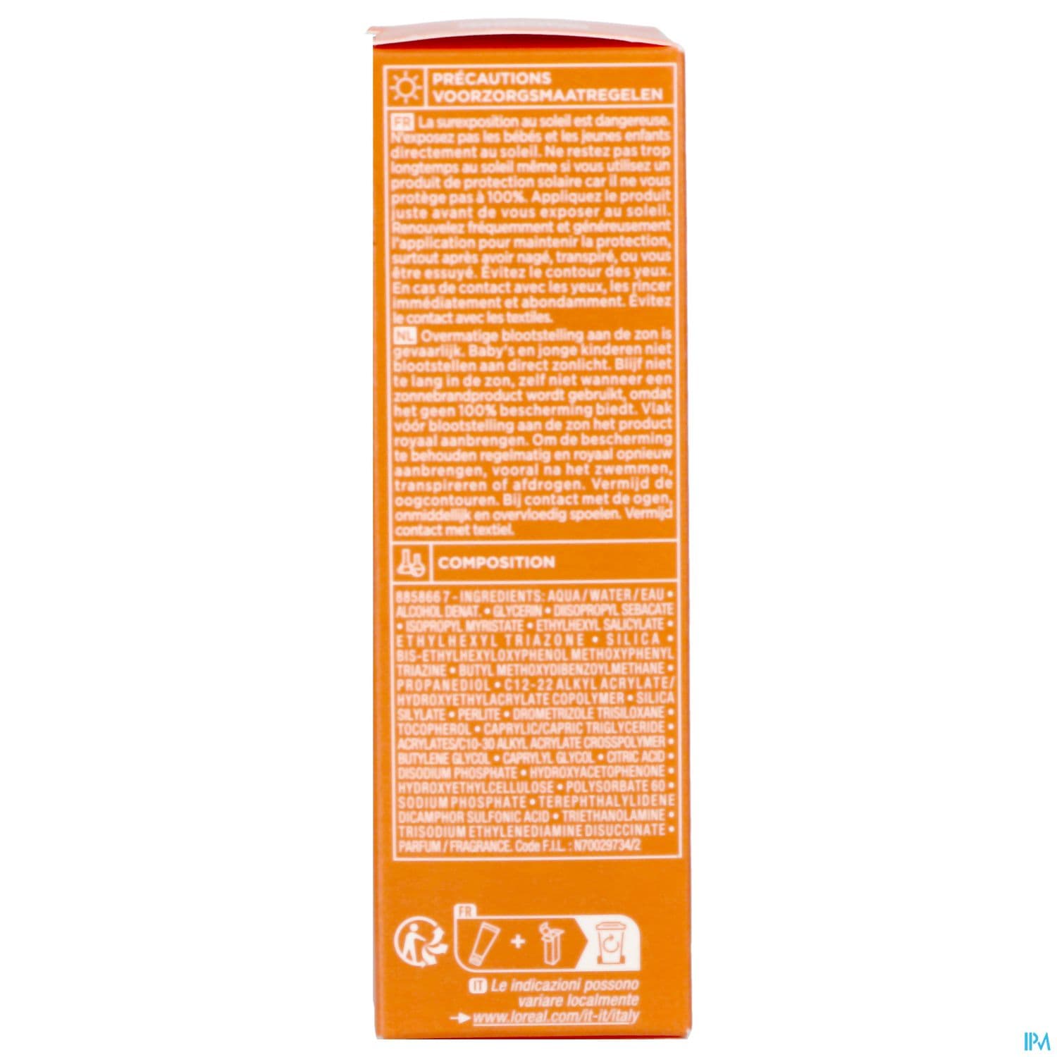 CAPITAL SOL EMULS VIS SPF50 50ML