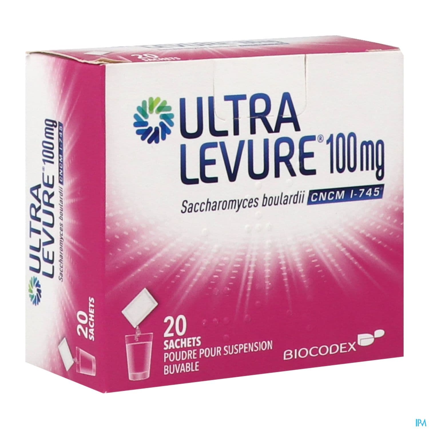 ULTRA LEVURE 100MG SACHET 20