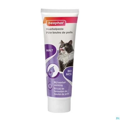 BEAPHAR PATE BOULE POILS CHAT 100G