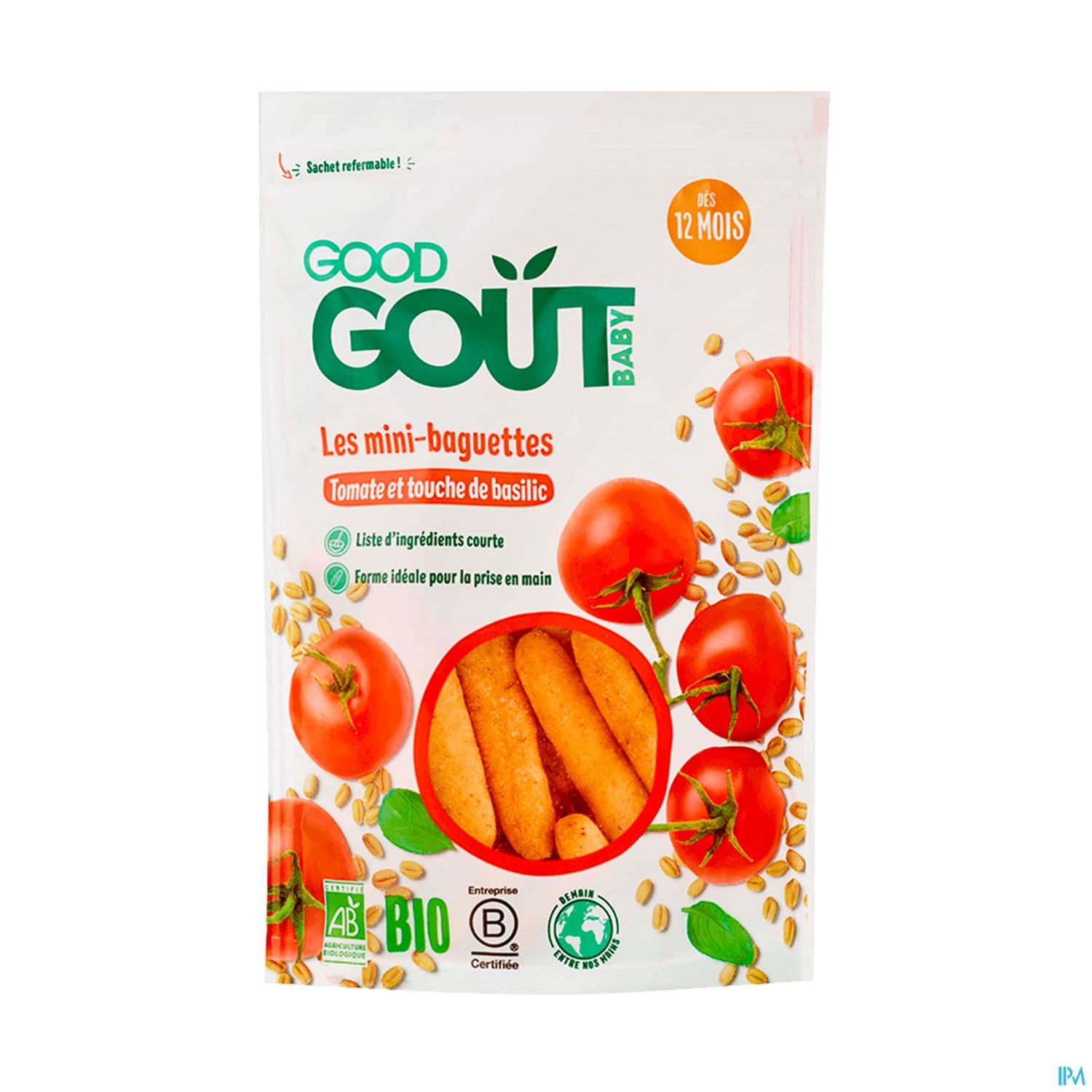 GOODGOUT MINI-BAGUETTE TOMATE 70G