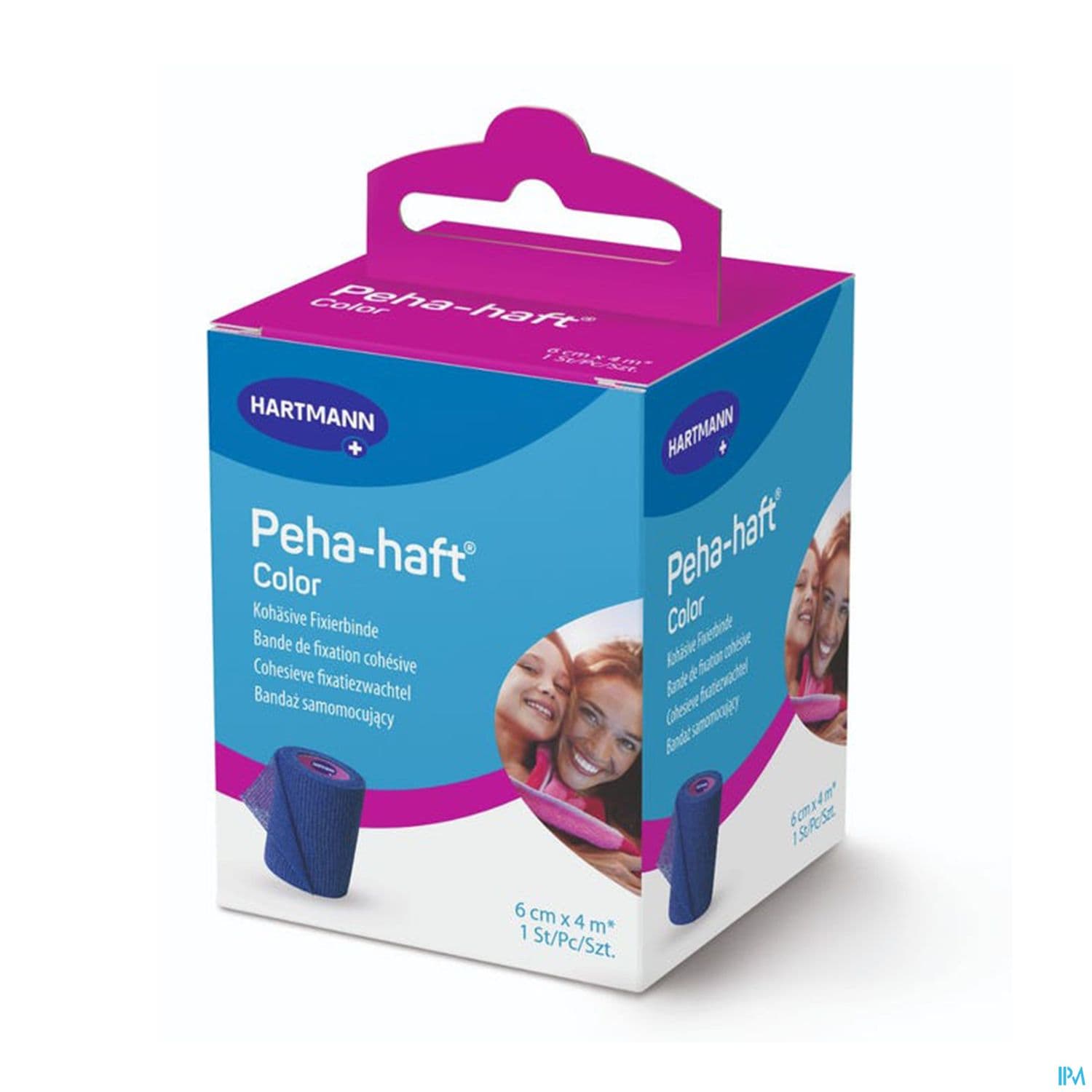 Hartmann Peha Haft Bande Cohesive Bleu 4m X 6cm