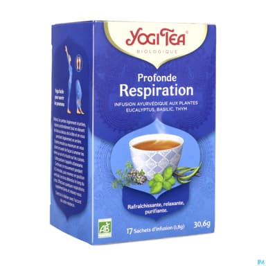 Yogi Tea Profonde Respiration Bio Infusette 2g 17