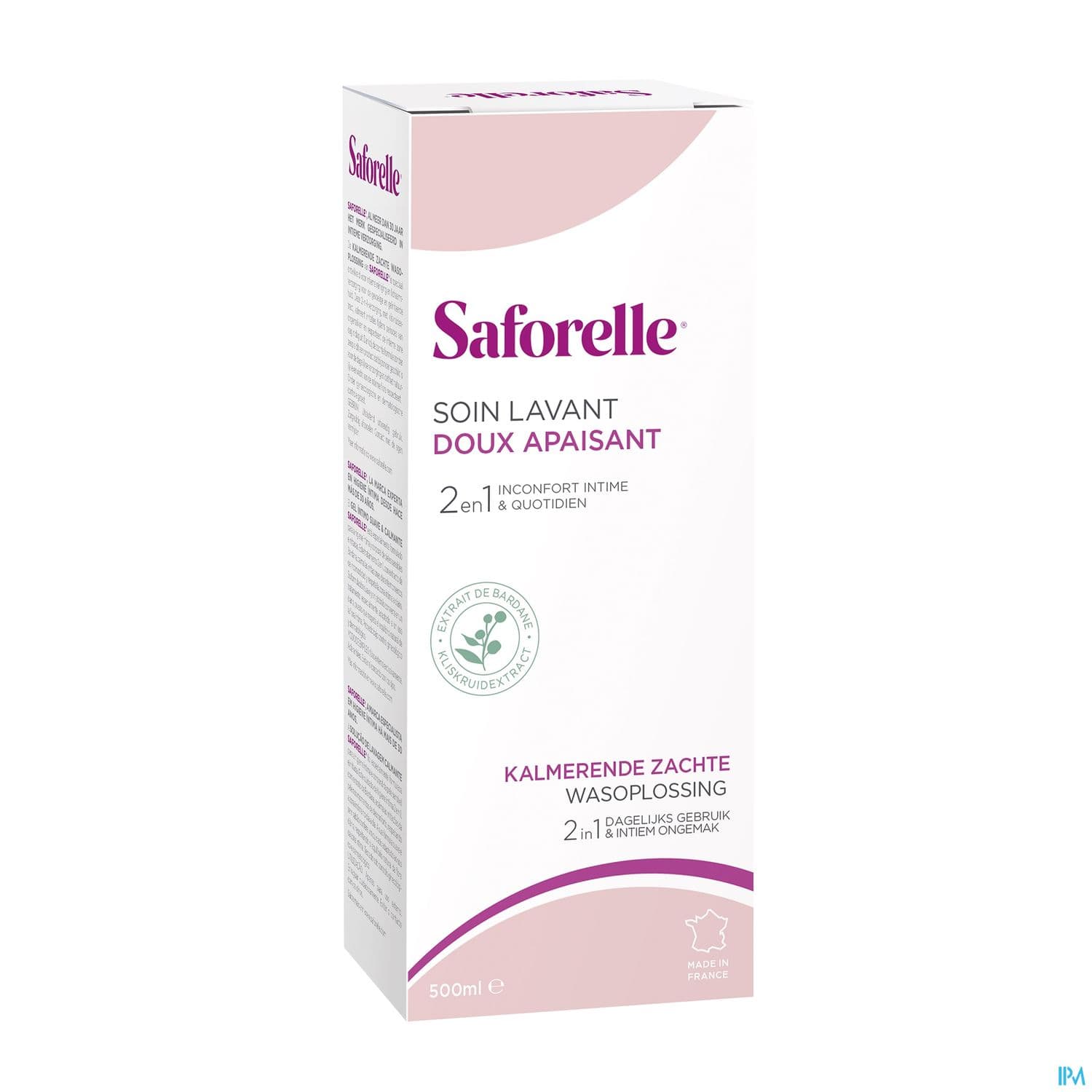 SAFORELLE SOIN LAV DOUX 500ML