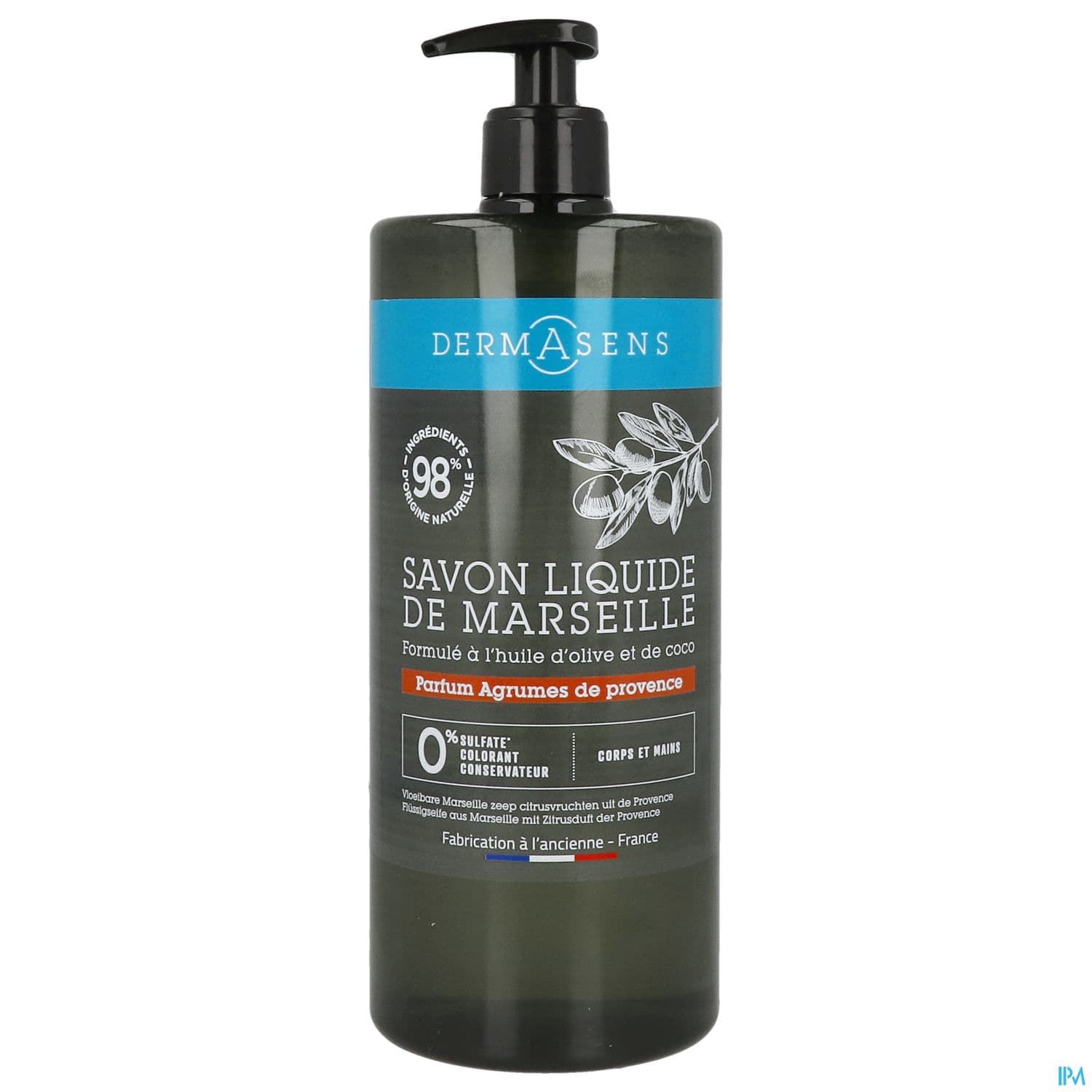 DERMASENS SAV LIQ MARS AGRUME 1L