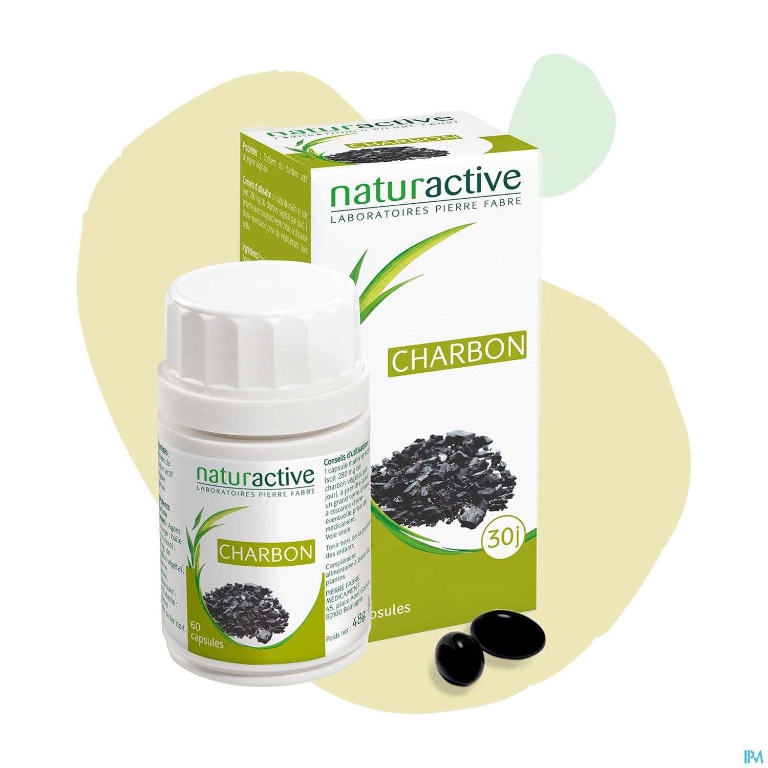 NATURACTIVE CHARBON VEG BIO CAPS60