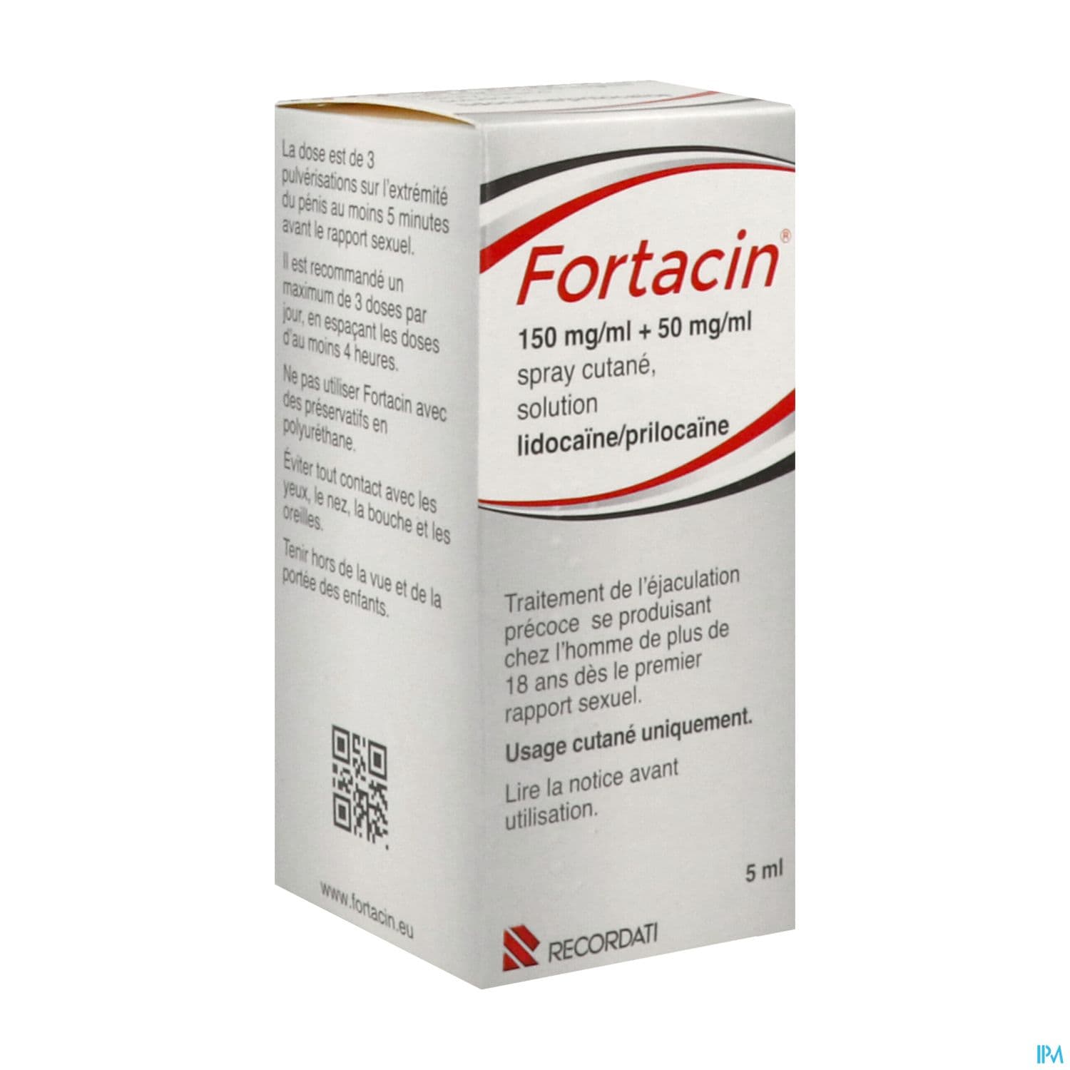 Fortacin 150mg/ml + 50mg/ml Spray Cutane 5ml