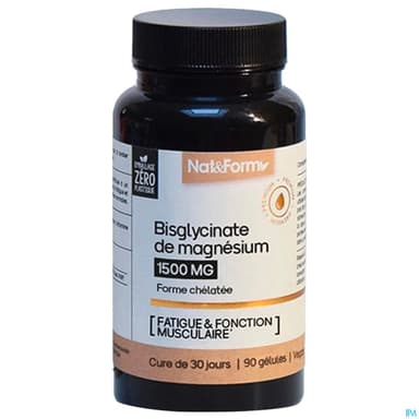 NAT&FORM MAGNESIUM BISGLY GELUL 90