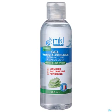 Mkl Green Nature Gel Hydroalcoolique Aloe Vera 100ml