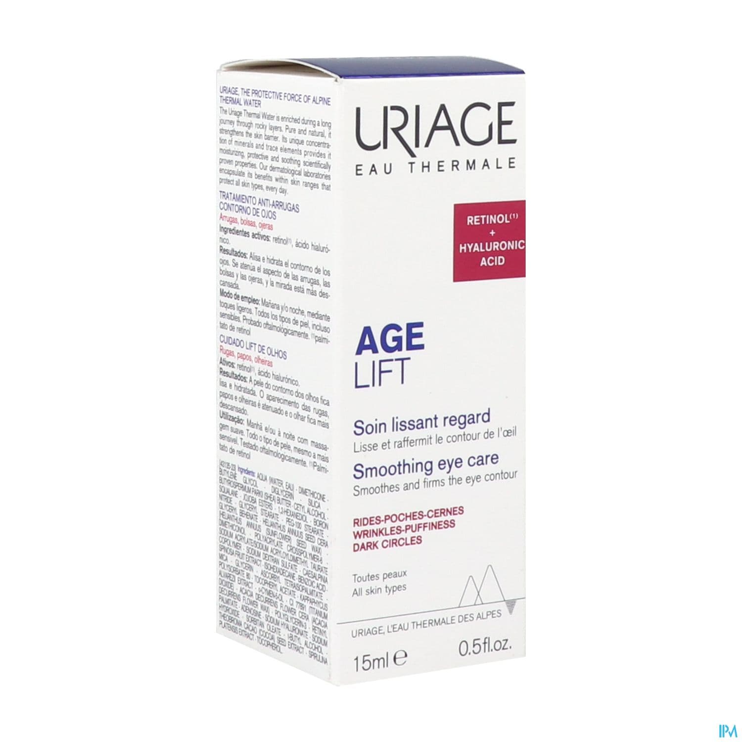 URIAGE AGE LIFT SOIN LIS REGAR15ML — Pharmacie Chartreuse