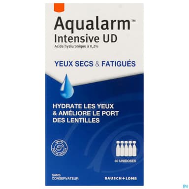 Aqualarm Intensive Solution Ophtalmique Unidose 0ml5 30