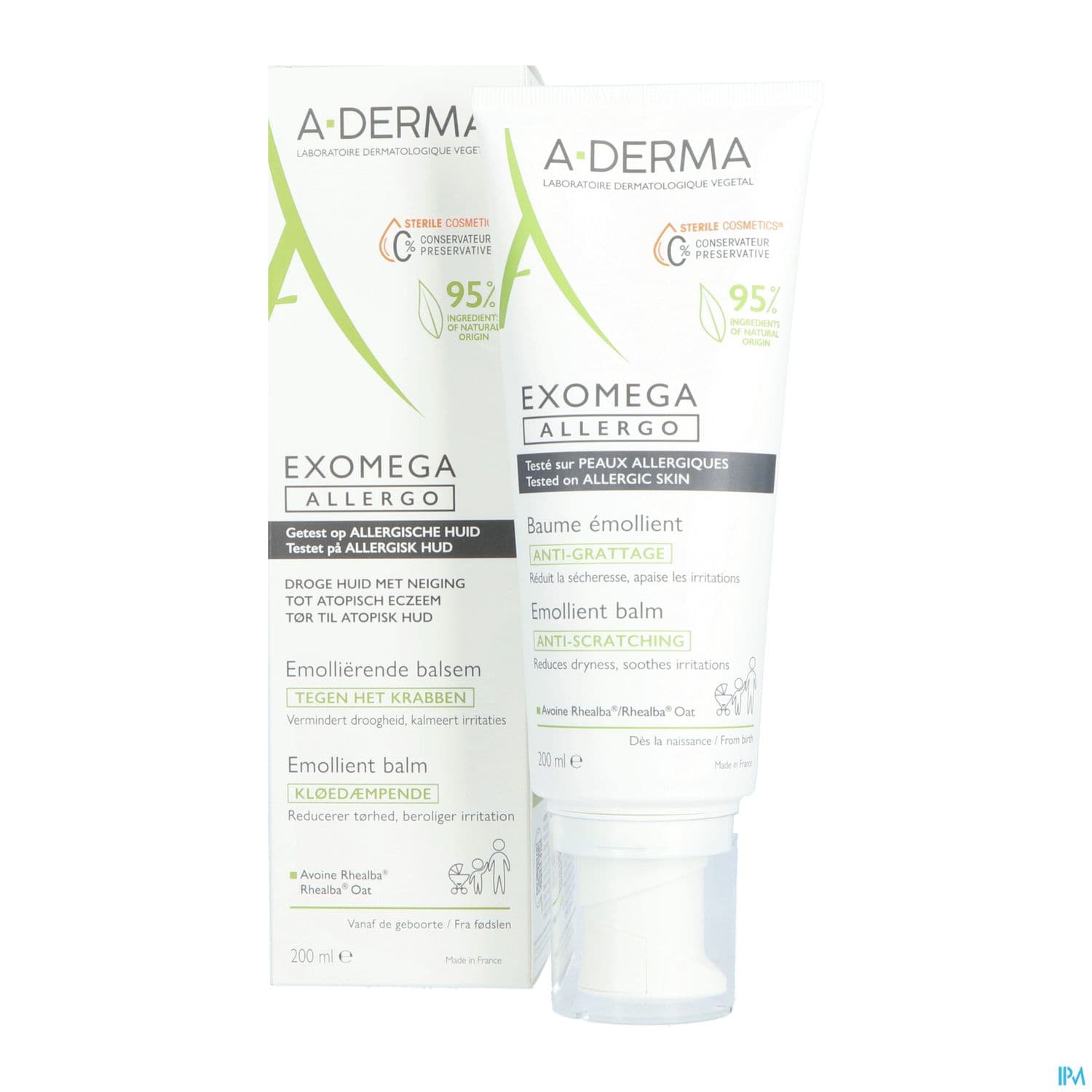A-DERMA EXOMEGA ALLERGO 200ML
