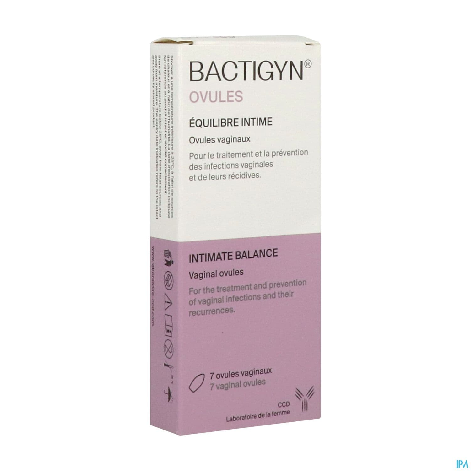 BACTIGYN OVULE EQUILIBRE INTIME X7