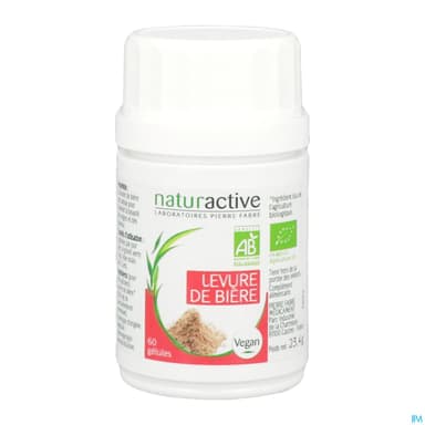Naturactive Levure De Biere Bio Gelule 60