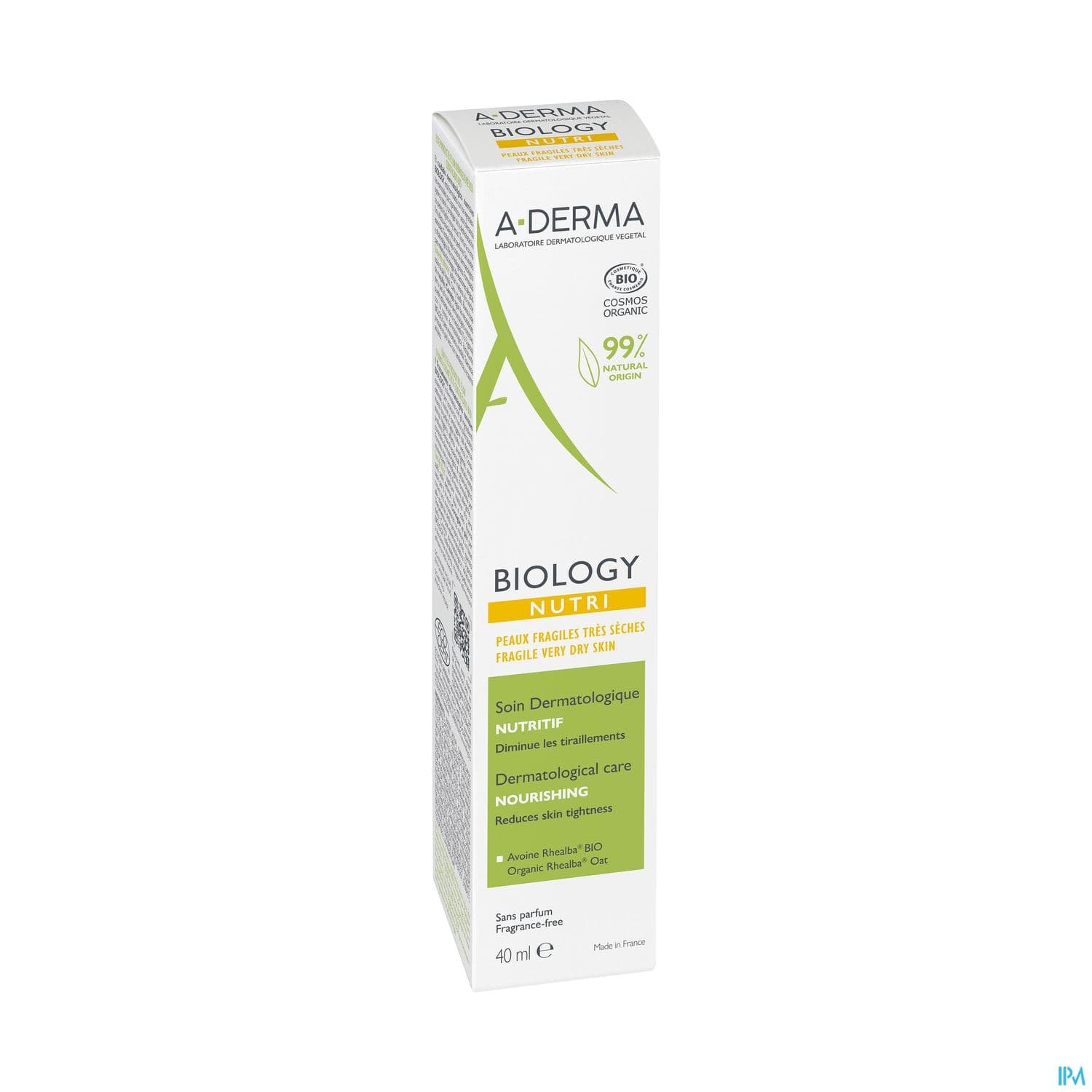 A-DERMA BIOLOGY NUTRI SOIN 40ML — Nouvelle Pharmacie Serrier