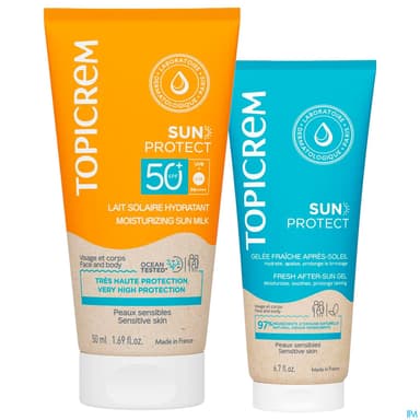 TOPICREM SUN LAIT SPF50+200ML+OF