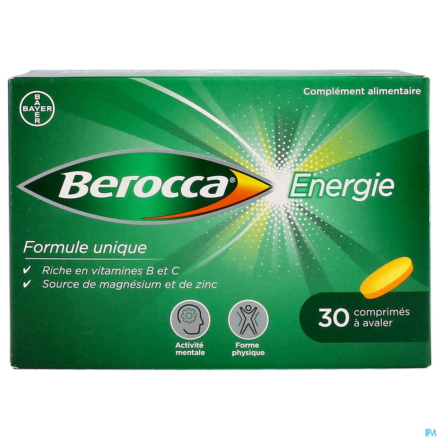 BEROCCA ENERGIE CPR PELLICULE 30