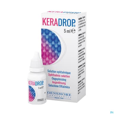 KERADROP SOL OPHTALMIQUE 5ML