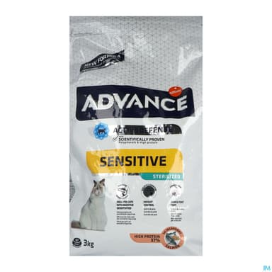 Advance Chat Sterilized Sensitive Saumon 3kg