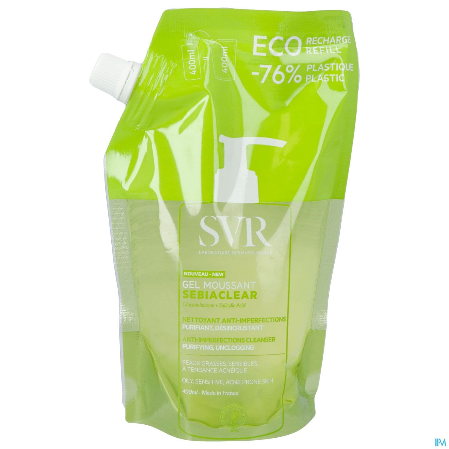 SVR SEBIACLEAR GEL MOUSS RECH