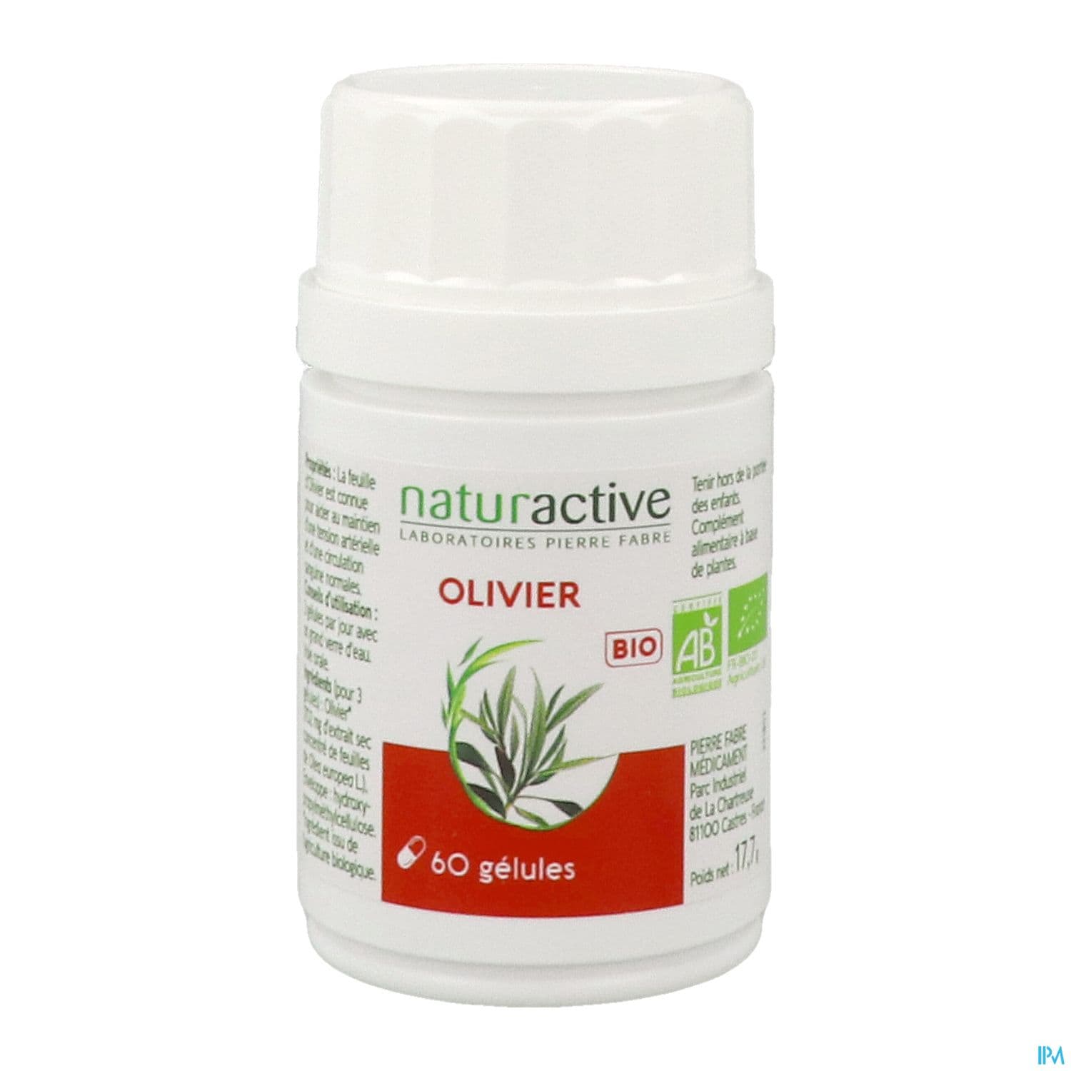 NATURACTIVE OLIVIER BIO GELUL 60