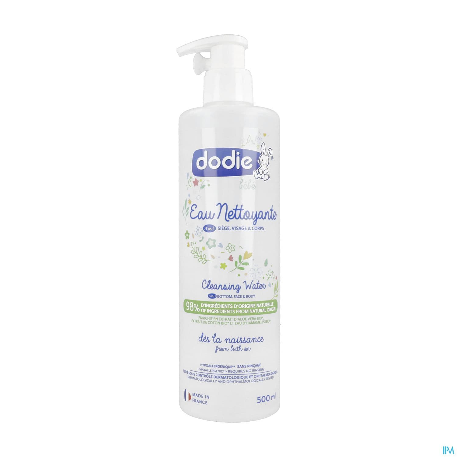 DOD EAU NETTOYANTE 3EN1 500ML