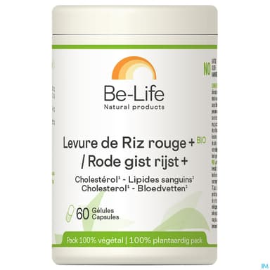 Be Life Levure De Riz Rouge Gelule 60