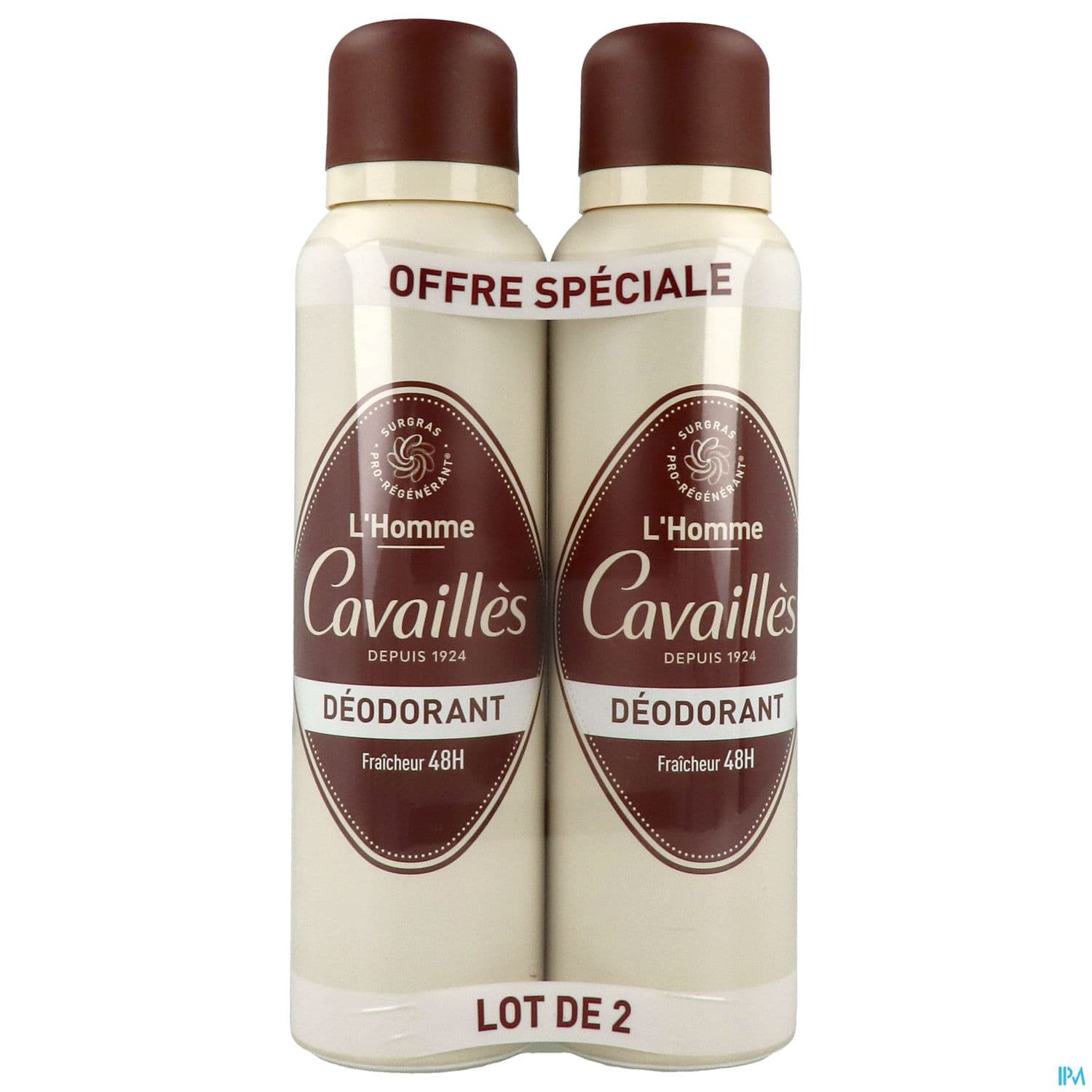 Roge Cavailles Deodorant Dermato 48h Homme Spray 50ml X2