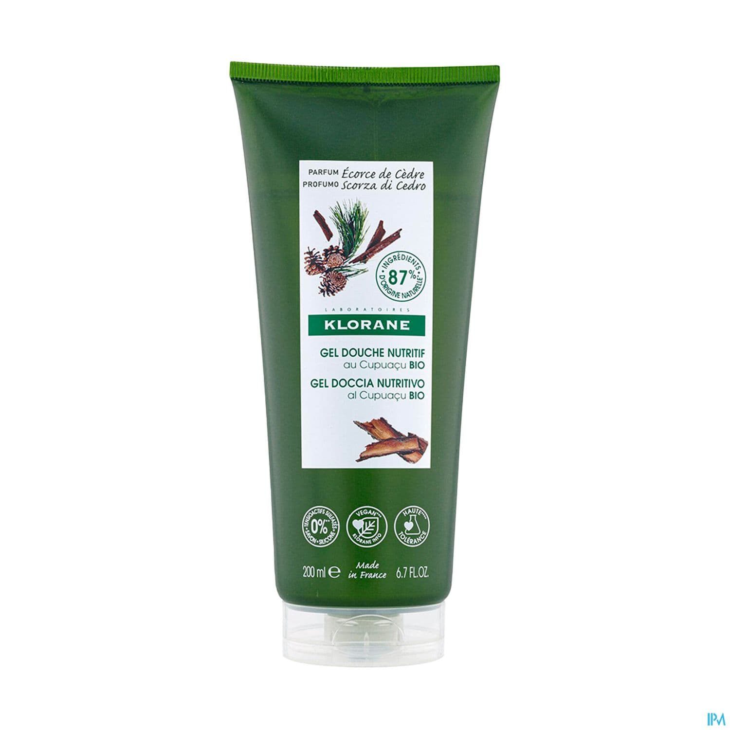 KLORANE GEL DCH ECORCE CEDRE 200ML