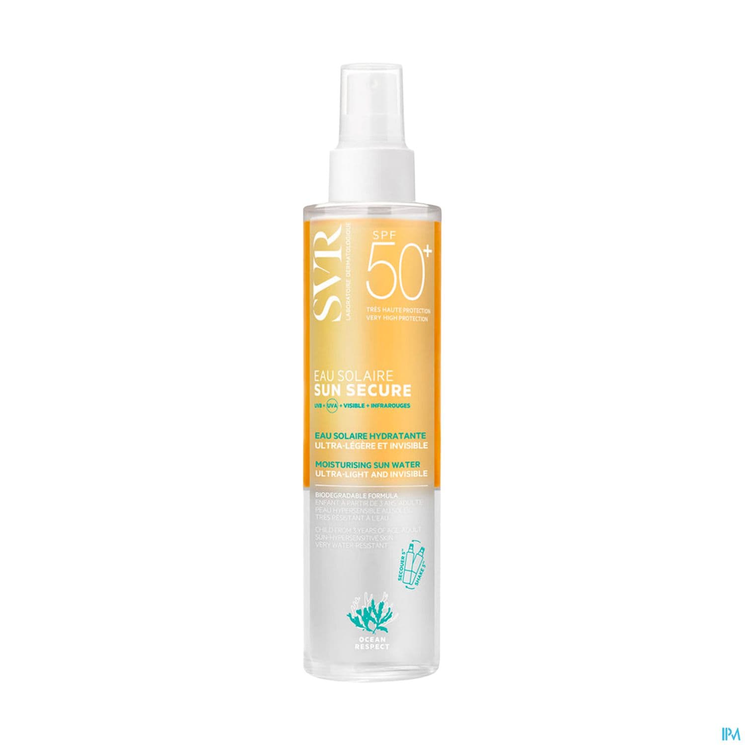 Svr Sun Secure Eau Solaire Spf50+ Spray 100ml