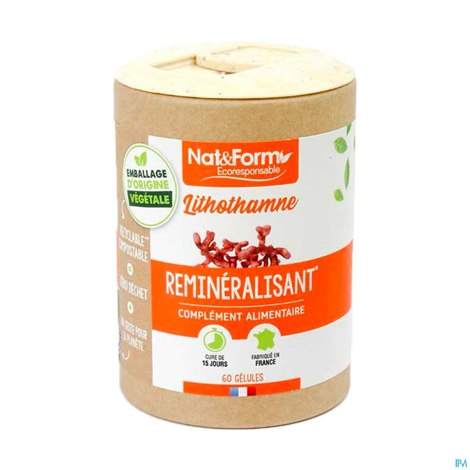 Nat Et Form Ecoresponsable Lithothamne Gelule 60