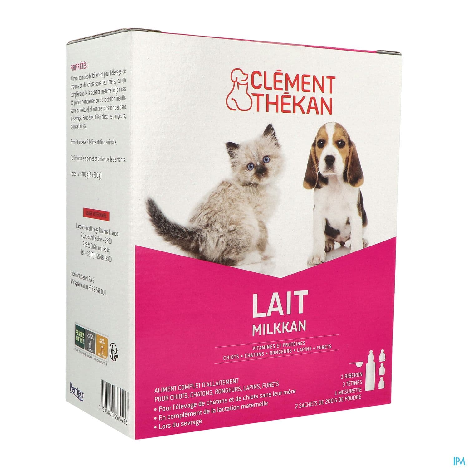 CLEM/THEK MILKKAN KIT CHIOT/CHATON