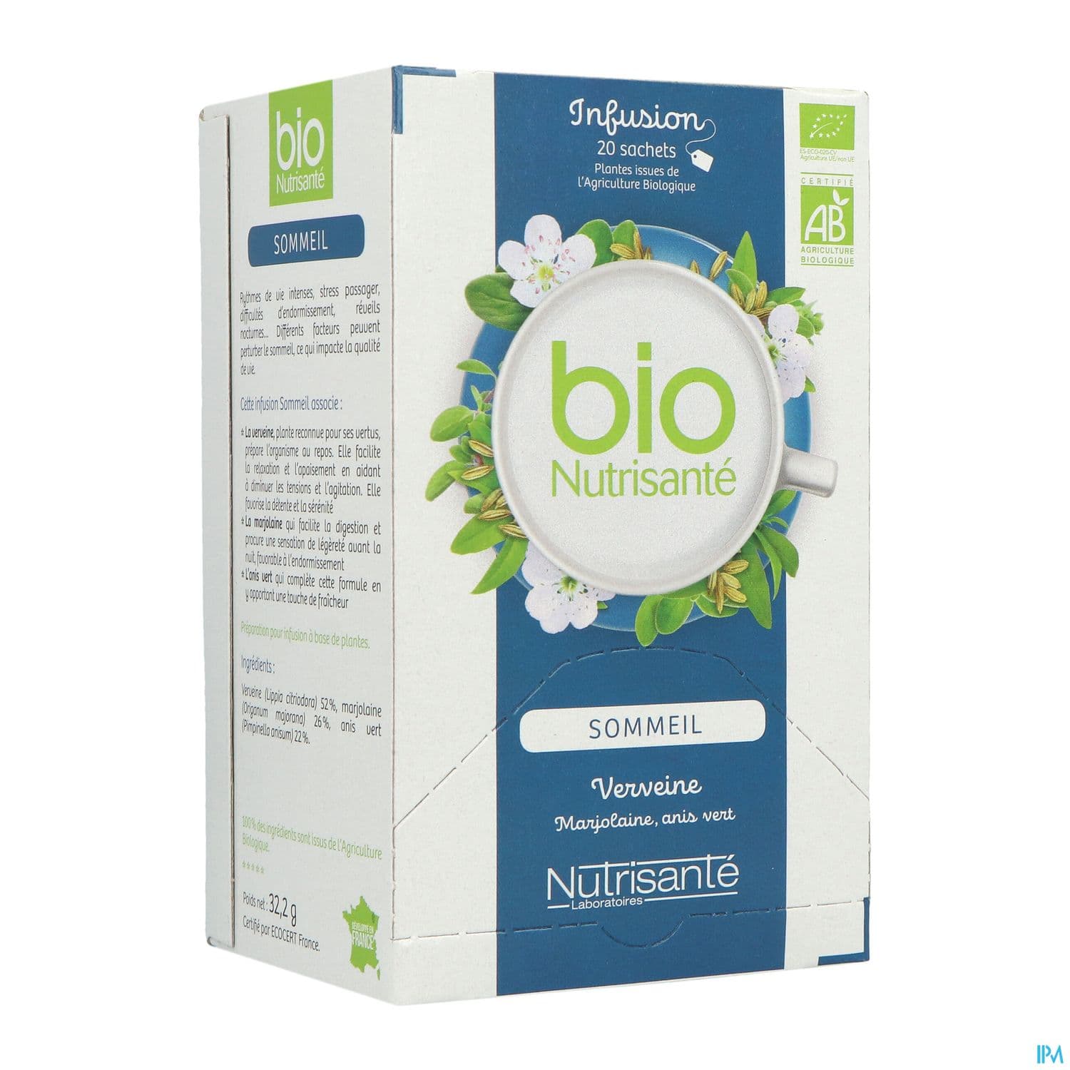 BIONUTRI INF SOMMEIL SACH20