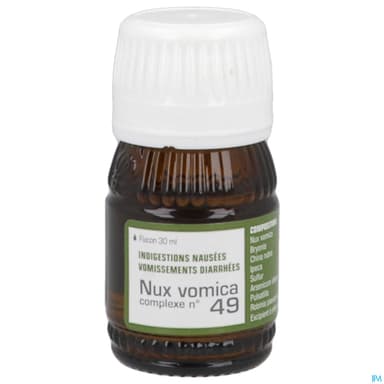 Lehning Complexe 49 Nux Vomica Solution Buvable 30ml