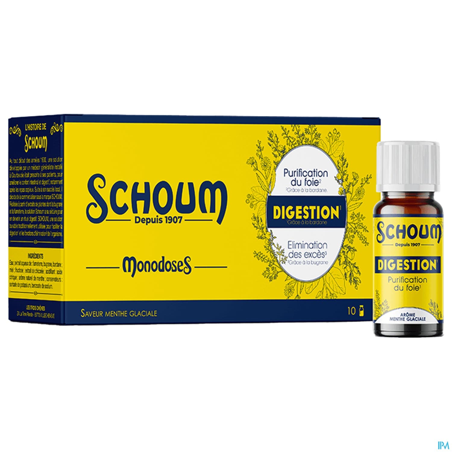 SCHOUM DIGESTION MONODOSE 15ML 10