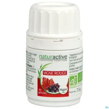 Naturactive Vigne Rouge Bio Gelule 30