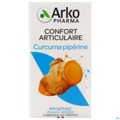 ARKOG CURCUMA+PIPERINE BIO GELU 40