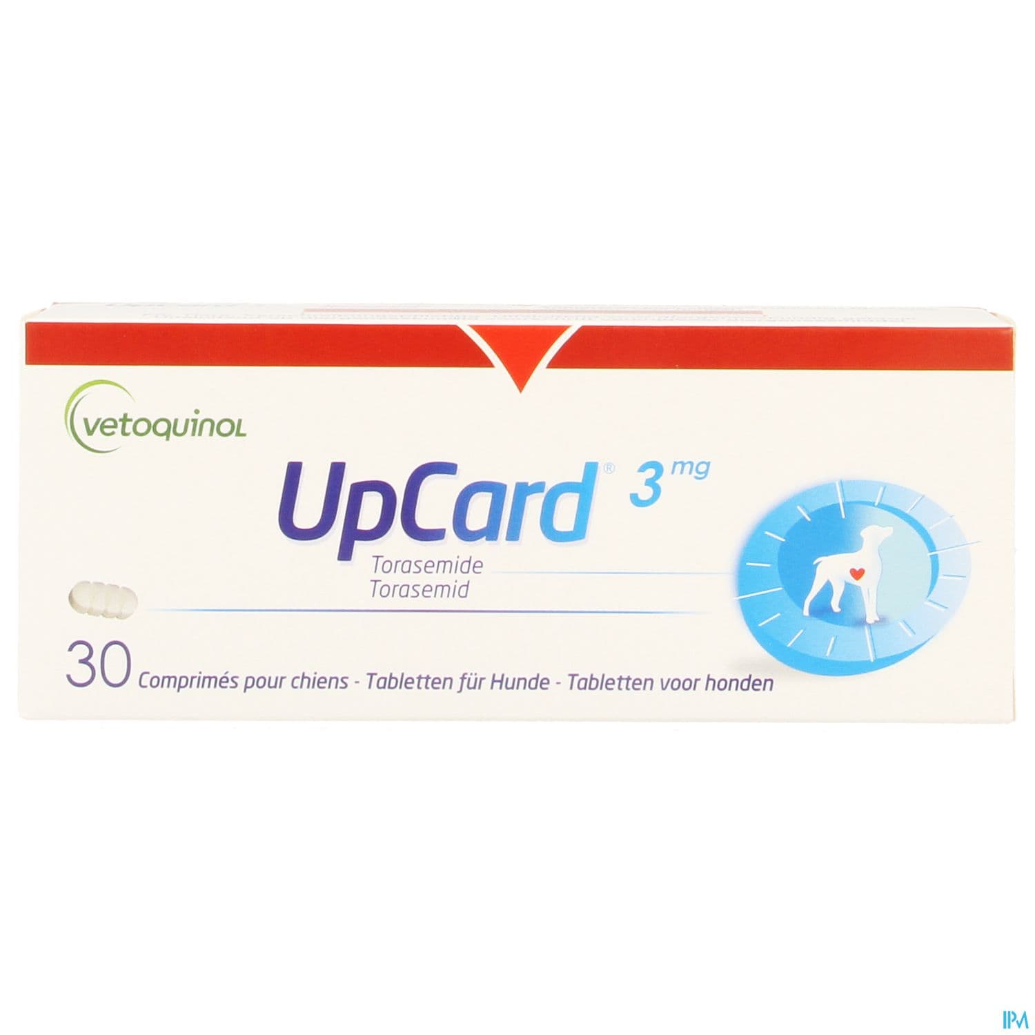 UPCARD 3MG CHIEN CPR 30