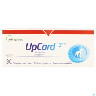 UPCARD 3MG CHIEN CPR 30