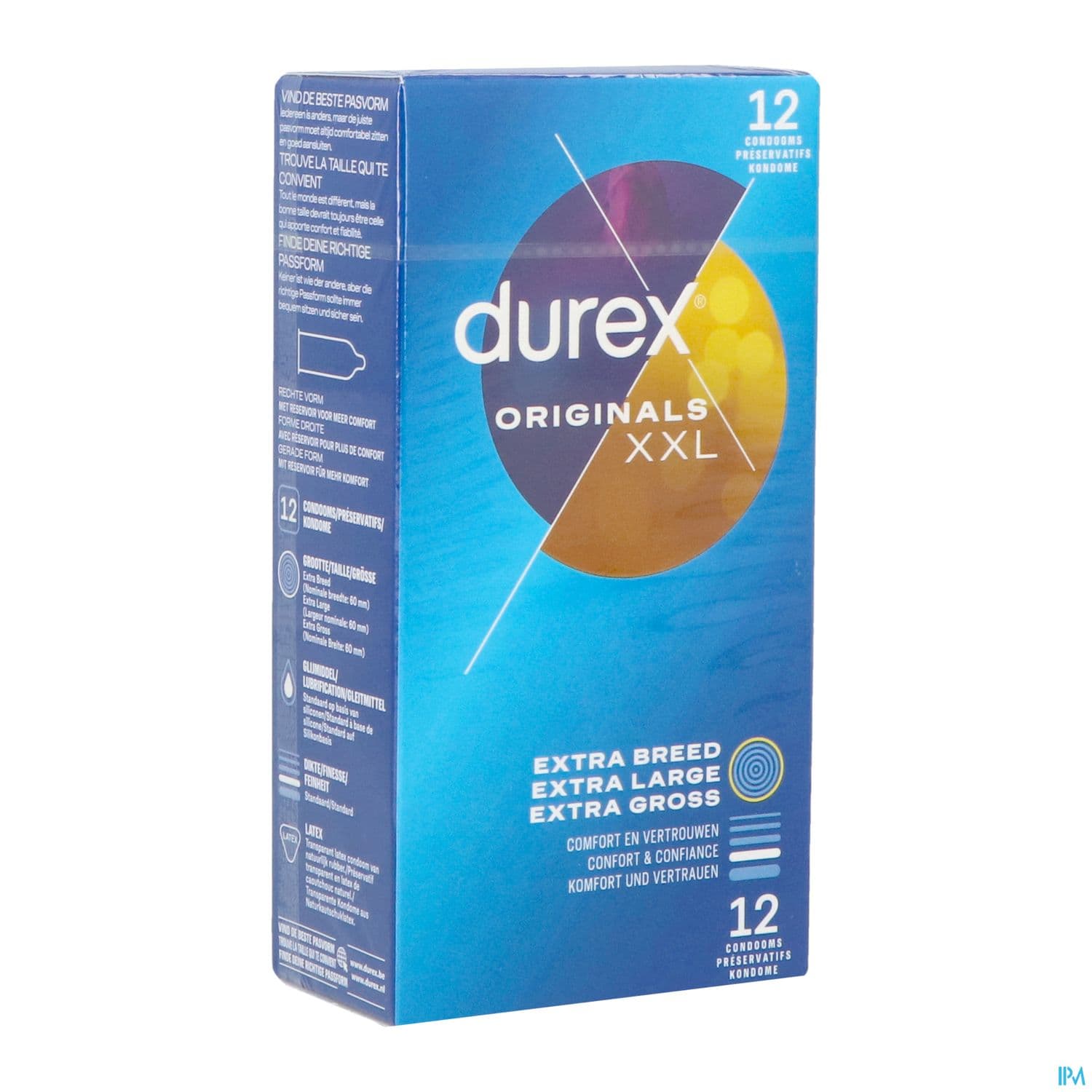 PRESERV DUREX POWER XL 12