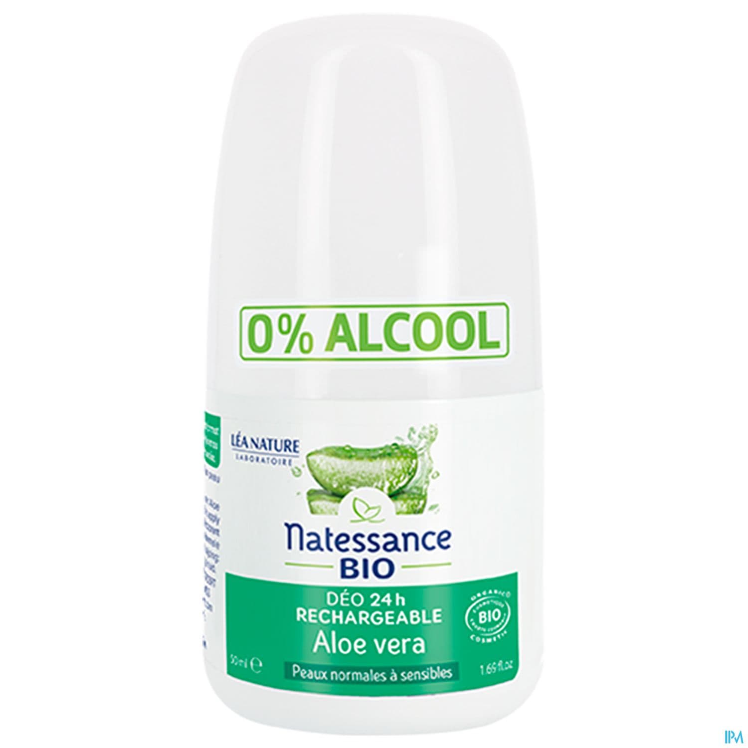 Natessance Bio Deodorant Rechargeable Aloe Vera Bio 50ml