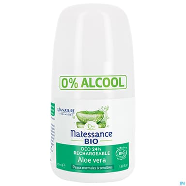 Natessance Bio Deodorant Rechargeable Aloe Vera Bio 50ml