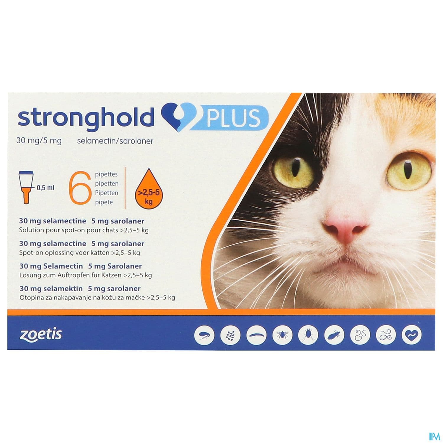 Stronghold Plus 30mg/5mg Spot On Chat 6