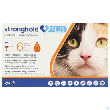 Stronghold Plus 30mg/5mg Spot On Chat 6